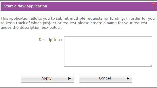 Starting and Submitting a Matching Gift Application 1. Follow steps 1 through 3 under the above section, Registering and Accessing the Online Matching Gift System and login.