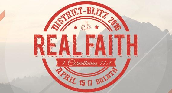 JR AND SR HIGH DISTRICT BLITZ 2016 - REAL FAITH - 1 CORINTHIANS 11:1 What does a relationship with God really look like? How does it work? How do you communicate? How do you interact?