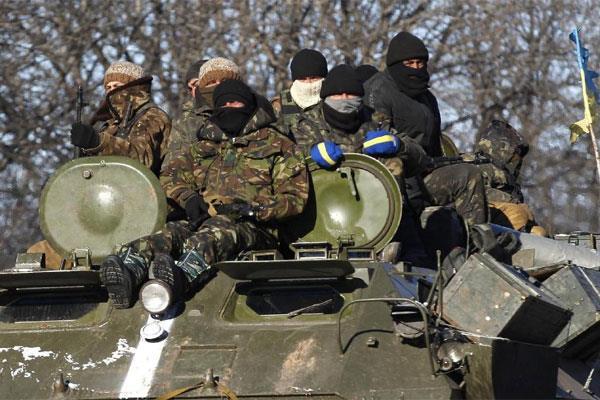 Ukraine-Russia 2014 The Russian occupation of Ukraine in 2014 was carried out with a military show of force informed and supported by a