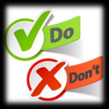 DO s and DON'Ts of Administering Federal Grants Division of Federal Fiscal Monitoring Flexibility Risk Assessment Policies and Procedures
