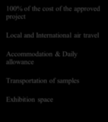 project Local and International air travel Accommodation