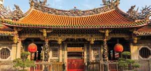 Day 3 Sunday, November 4 This morning, visit the Lungshan Temple, Chiang Kai-shek Memorial Hall, and Dihua Street as you get acquainted with this ancient city and its traditions.