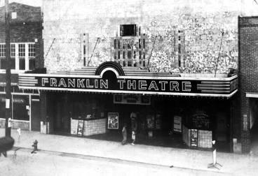 Franklin Theatre Williamson County 1937 Depression-era theatre located in downtown Franklin.