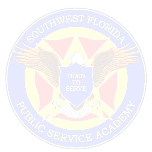 SOUTHWEST FLORIDA PUBLIC SERVICE ACADEMY PERSONAL HISTORY QUESTIONNAIRE Do you have previous Law Enforcement Experience? ( ) Yes ( ) No 1.