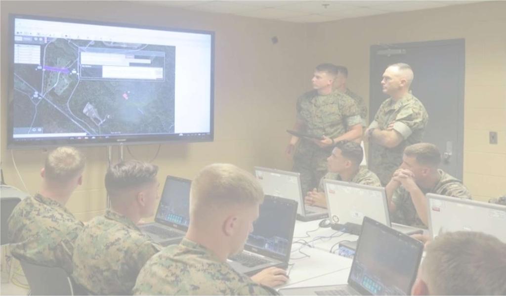 UNIT ORGANIC VIRTUAL TRAINING CAPABILITY Company level Decision Room concept developed by 2d Bn 6th Marines Converted Company Rec-Rooms into tactical decision gaming spaces Continuous wargaming