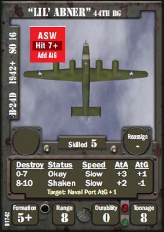 Remove the Mission, Target, and the Mission Path counters from the Tactical Display. Leave all the Luftwaffe Squadron counters in place.