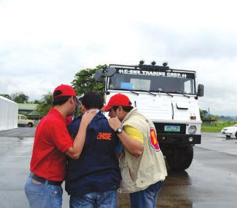 Hands-on experience in disaster emergency response,