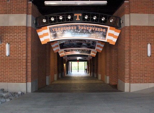 This brick work provides a collegiate look for the stadium and will complement the brick and iron façade work that is scheduled to take place on the