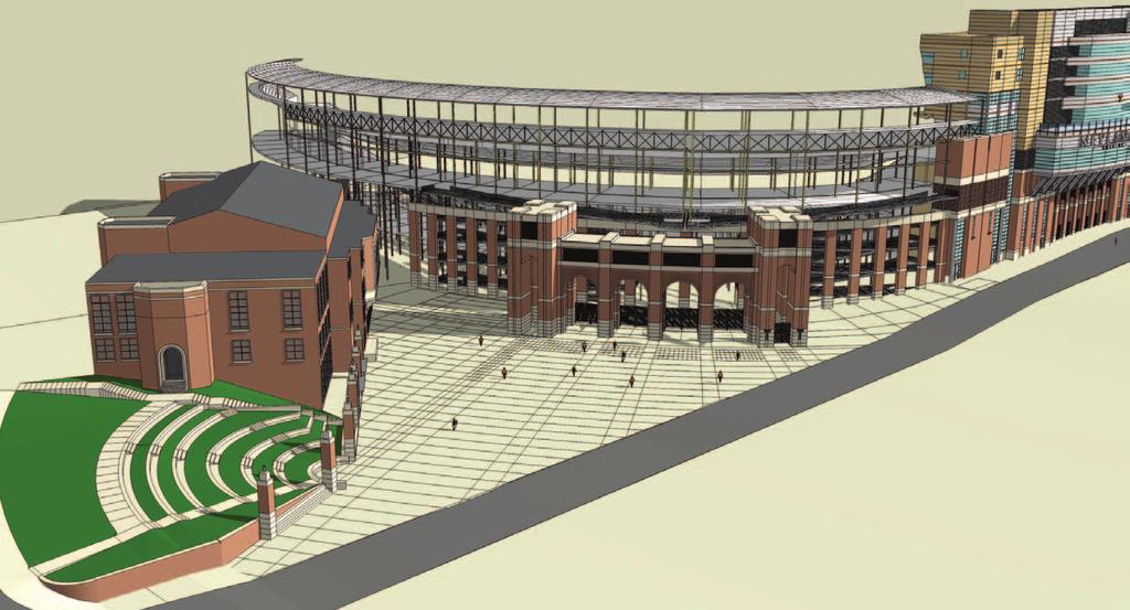 A new Gate 21 Plaza will greet fans for the 2010 season.