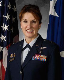 As Assistant Air Force Surgeon General, Nursing Services, she creates and evaluates nursing policies and programs for 19,000 active-duty, Guard and Reserve nursing personnel.