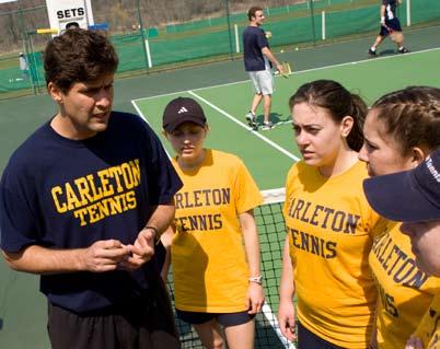 SCHEDULE The tennis season starts in late January/early February and the schedule concludes with the NCAA Championships in May, however, the team practices throughout the academic year.