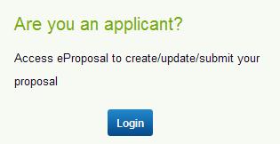 In the "Are you an applicant?' menu click 'Login'.