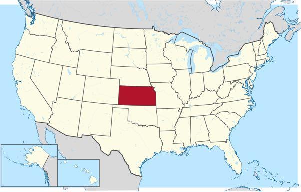 Kansas Population 18-55 Population Number of Institutions State % of National 2,907,289 0.9% 1,308,280 0.9% 75 1.6% Kansas has 75 degree-granting higher education institutions, which represent 1.