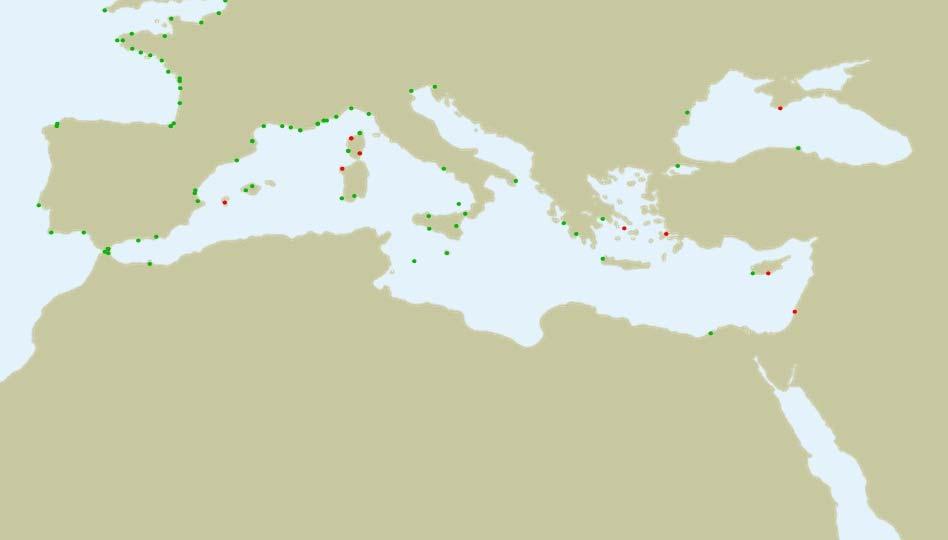 Sea level observation Station online Station offline Candidate station Southern Mediterranean candidate stations will be equipped with IOC/GLOSS tide gauges Source: