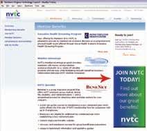 Website Take advantage of our Web audience by placing an ad on www.nvtc.org.