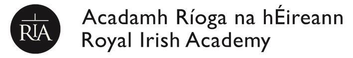 Royal Irish Academy Royal Society International Exchange Cost Share Programme 2018 Guidance Notes for Applicants Objectives of the RIA - RS International Exchange Cost Share Programme The Royal Irish