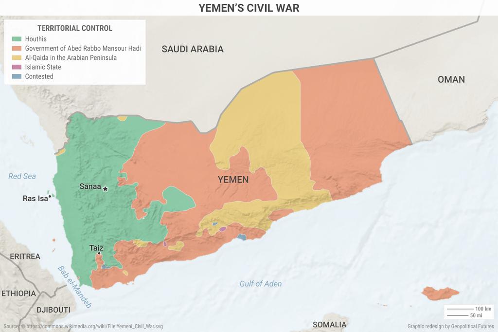 (click to enlarge) The Houthis have already demonstrated they don t want to tangle with the U.S.