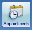 II. The Appointments button allows you to review your upcoming appointments at the hospital and
