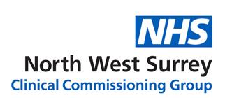 Agenda Item: 11 Report Number: GB66-17 (i) Venue: NWS CCG HQ 59 Church St, Weybridge, Surrey, KT13 8DP Date: Monday 22 May 2017 Meeting: North West Surrey CCG Governing Body (Part One) Title of