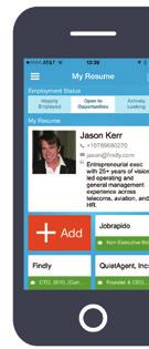 Seeker Profiles Job seekers enrich and update their profiles so that the information in your CRM is always