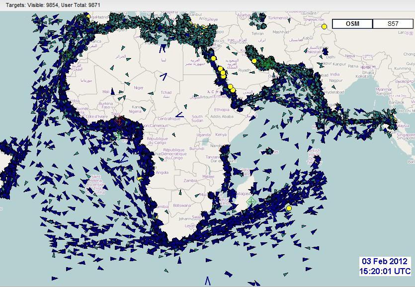 5.1.1 Figure 1 - Amount of traffic that passes through SA shore Source: SAMSA There are two distinct types of maritime activities in any country the local maritime activities as well as international