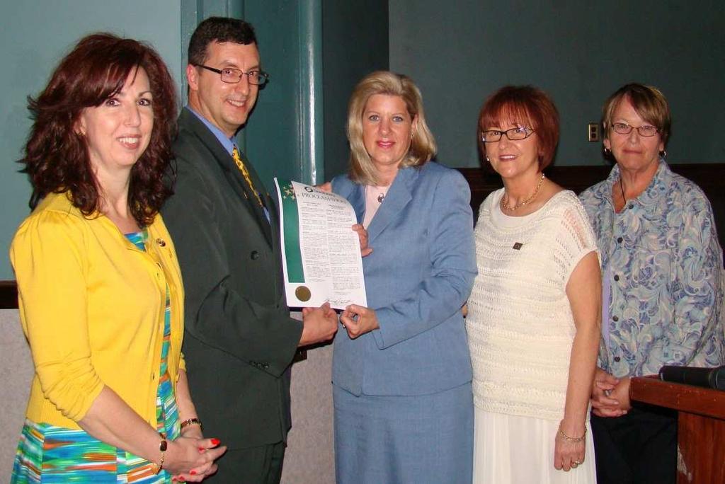 Pictures of May 2012 Page 3 Monday, May 7 th, 2012 Nursing Week Declaration in Greater Sudbury :