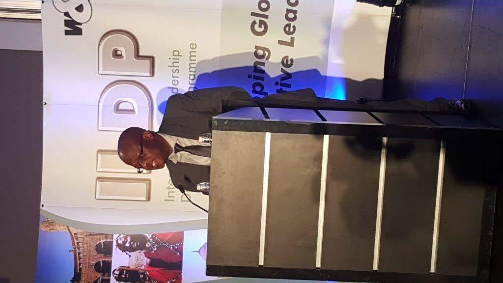 DHET DDG Mr Zukile Mvalo delivering the key note address In order for the country to have a viable and radical economy we need to invest in our leaders through programmes such as the ILDP.