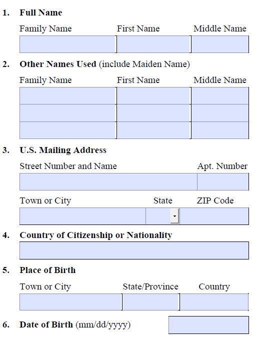 Completing the I-765 Form 1. Name should match what is listed in your passport. 2.