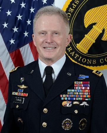 Commanding General, JSOC. Prior to being promoted to brigadier general, General Thomas also served as the JSOC Chief of Staff and Director of Operations.