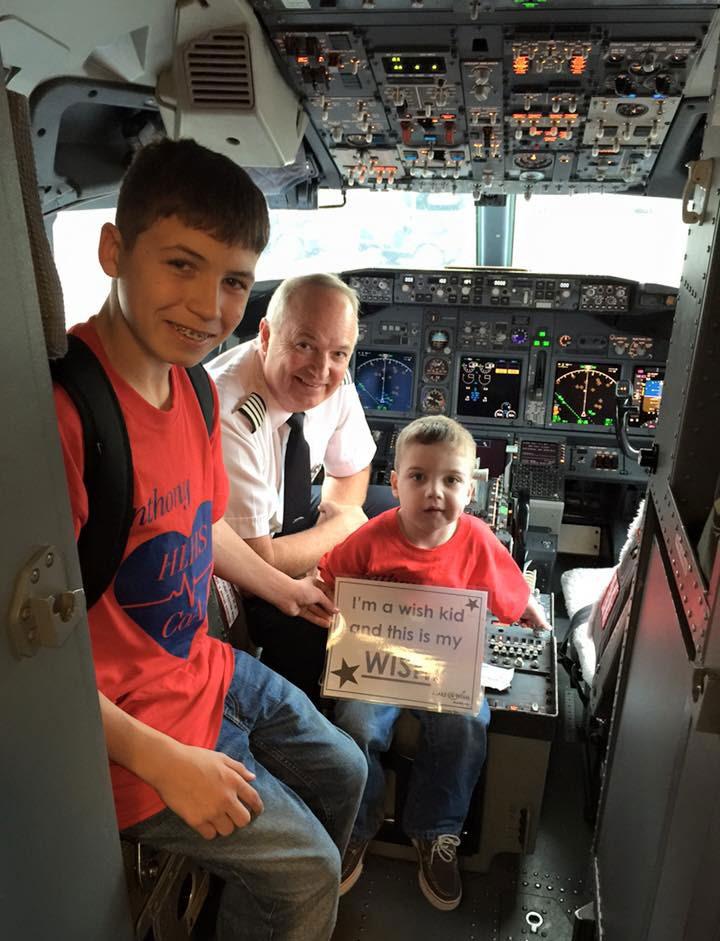 Every mile donated helps wish kids and their families travel to destinations around the world.