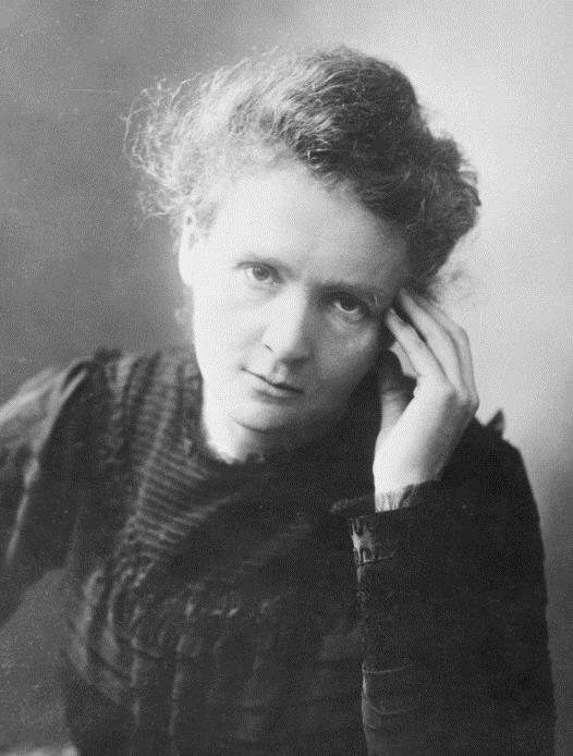Marie Skłodowska Curie (1867-1934) moved from Poland to France in 1891.