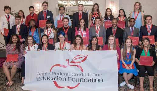 Apple Federal Credit Union Education Foundation Apple Federal Credit Union Education Foundation, a conduit for the Credit Union s charitable activities, moved forward in 2016 by building upon past