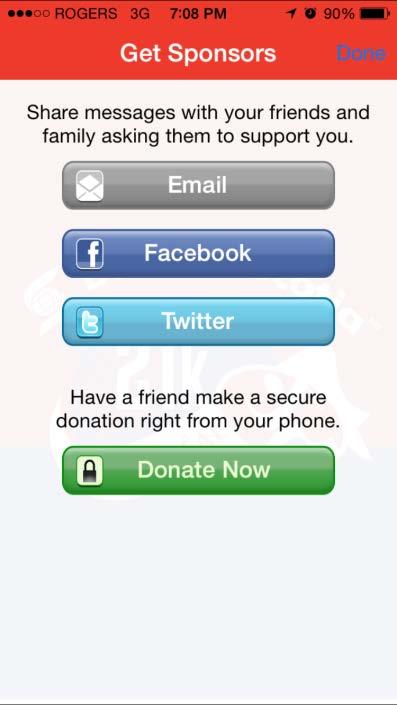 You can send fundraising emails, post on Facebook and Twitter, and stay on top of your fundraising progress.