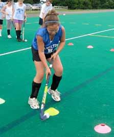 O Neil was a two time All-American and Conference Rookie and Player of the Year at Bowdoin College. Cheryl Casey is currently the assistant field hockey coach at Hamilton College.