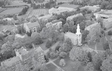 THE LOCATION Hamilton College is located in the Village of Clinton, New York, approximately 10 miles south of Utica and 45 miles east of Syracuse.