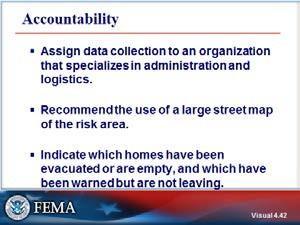 Visual 4.42 Accountability Who is responsible for collecting this information in your jurisdiction and how can it be collected?