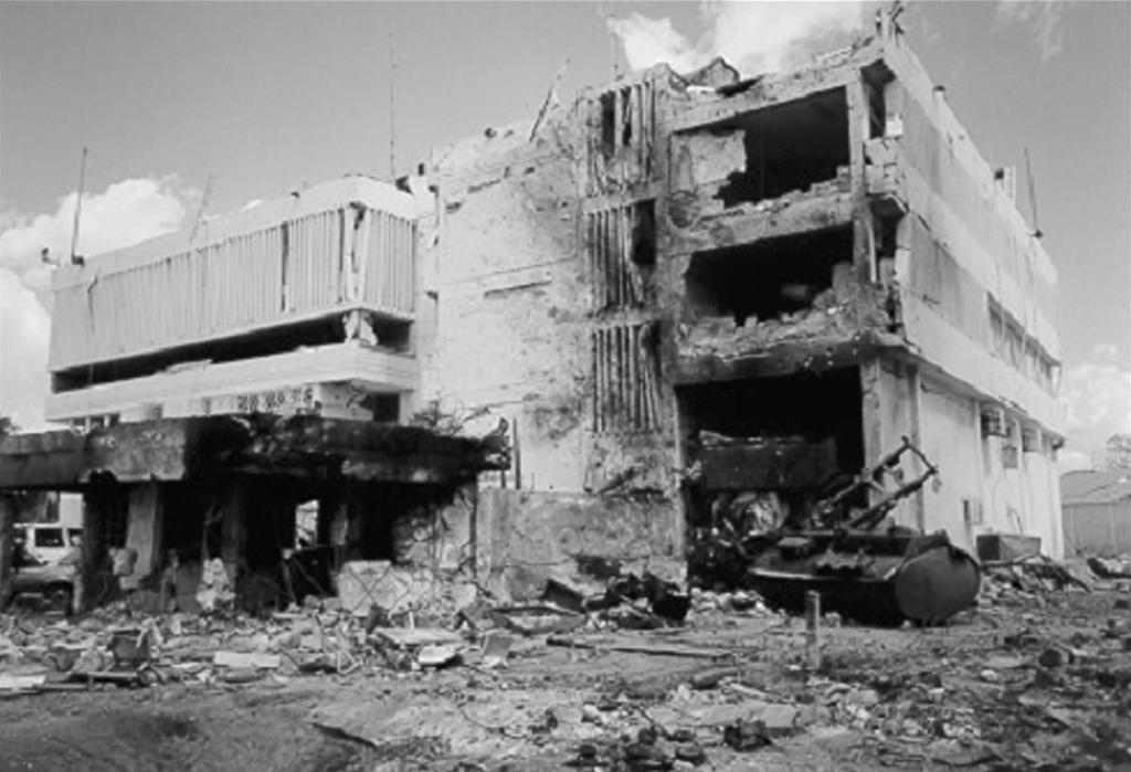 Figure 1: Damage from al Qaeda Terrorist Attack, U.S. Embassy, Dar-es-Salaam, Tanzania, August 1998 Source: Department of State.
