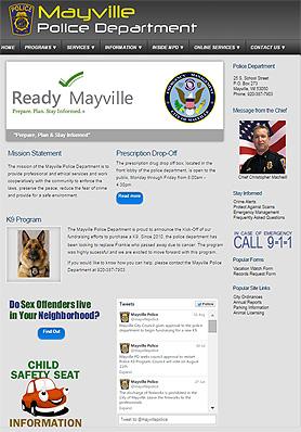 Are YOU Connected with MPD? Like us on facebook. This is a great way to connect with us and get all of the latest news on what is happening in Mayville and at the MPD.