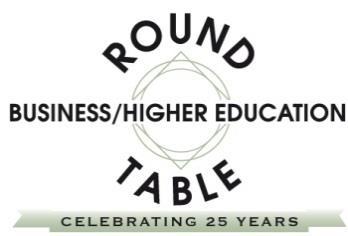 2016 Award for Outstanding Philanthropic Support of Higher Education The Business/Higher Education Round Table invites applications from business, industry and university partners demonstrating