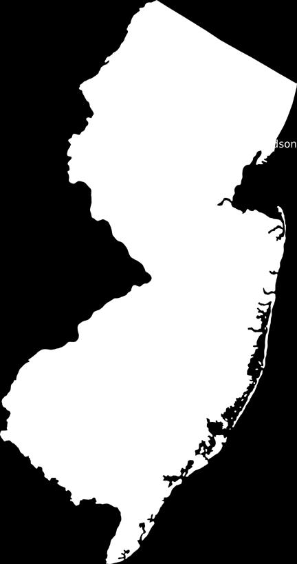 Southern New Jersey includes counties in the Philadelphia-Camden-Vineland, PA-NJ-DE-MD