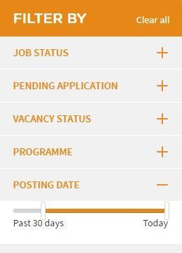Example 2: Filter the Job Postings by Posting Date in