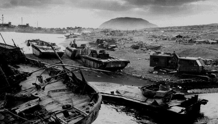 U.S. Forces Close In In March 1945, the U.S. seized the island of Iwo Jima, and in June 1945, the island of Okinawa. Thousands of Americans died in these final battles.
