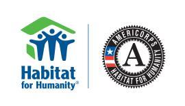 Affiliate/Host Site Name: Habitat for Humanity of Wake County Program: AmeriCorps VISTA Member Role: ReStore Development Service Week (days/times): Monday to Friday, 8:30 AM 5:00 PM, occasional