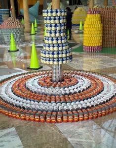 CANSTRUCTION Team Building We will be using our creative talents to build structures using