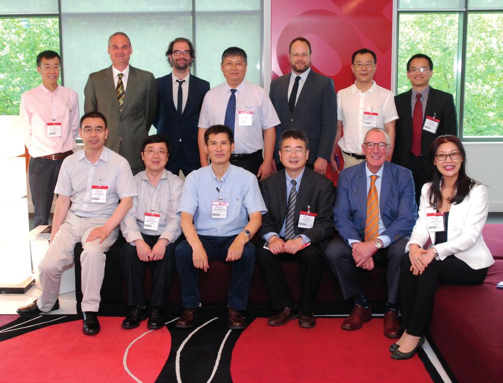 The visit was an important step in maintaining and developing potential collaborations between the scientific communities in both the UK and China.