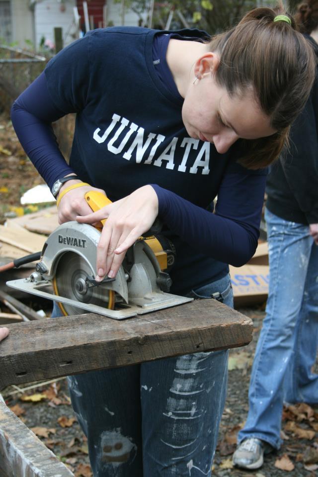 Every year Juniata students perform many hours of community