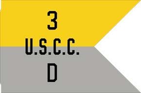 6 25. Companies, U.S. Corps of Cadets a. Dress guidons. The guidons are of rayon banner cloth, horizontally divided into two equal stripes, golden yellow above silver gray.
