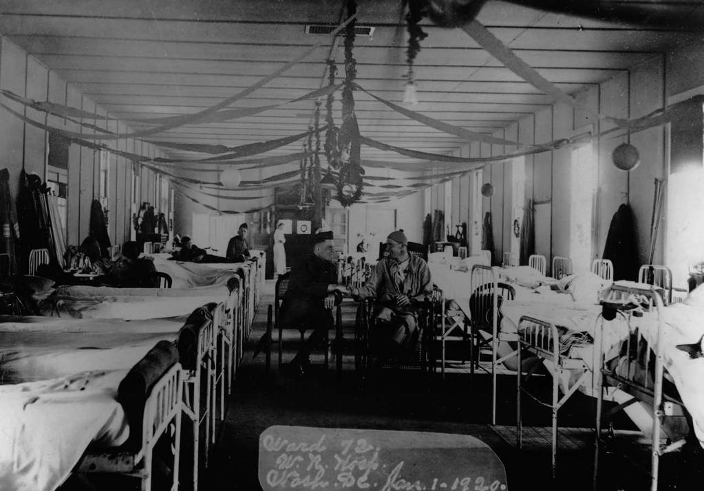 1920. This was one of the temporary wards built to
