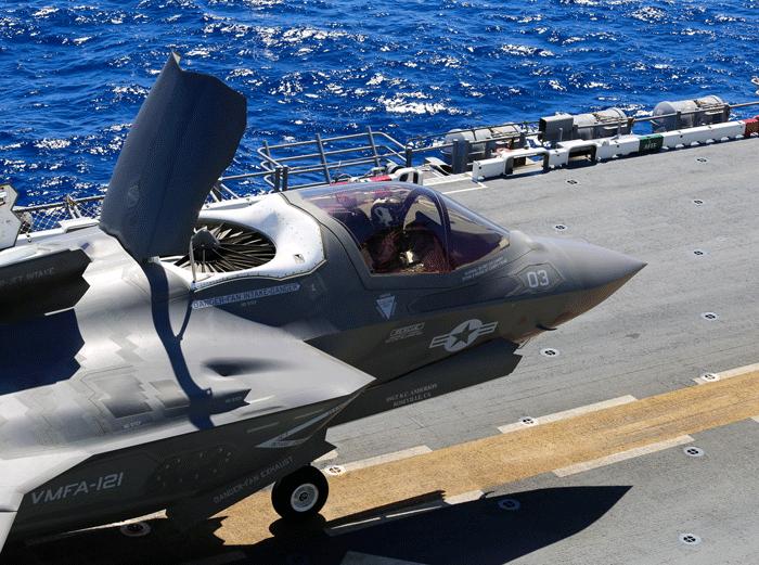 Put bluntly, the F-35B in the hands of the Marines is a fully up combat aircraft (both airframe, sensors and weapon systems) addition to the USMC Air/Ground team.