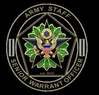 As the ARSTAF SWO, he provides the CSA with subject matter expertise on all aspects of warrant officer training and development.